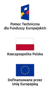 belki z funduszami unijnymi logotypy Pomoc Techniczna dla Funduszy Europejskich, logo Rzeczpospolitej Polskiej, logo Dofinansowane rzez Unię Europejską